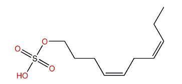 (4Z,7Z)-4,7-Decadienyl sulfate